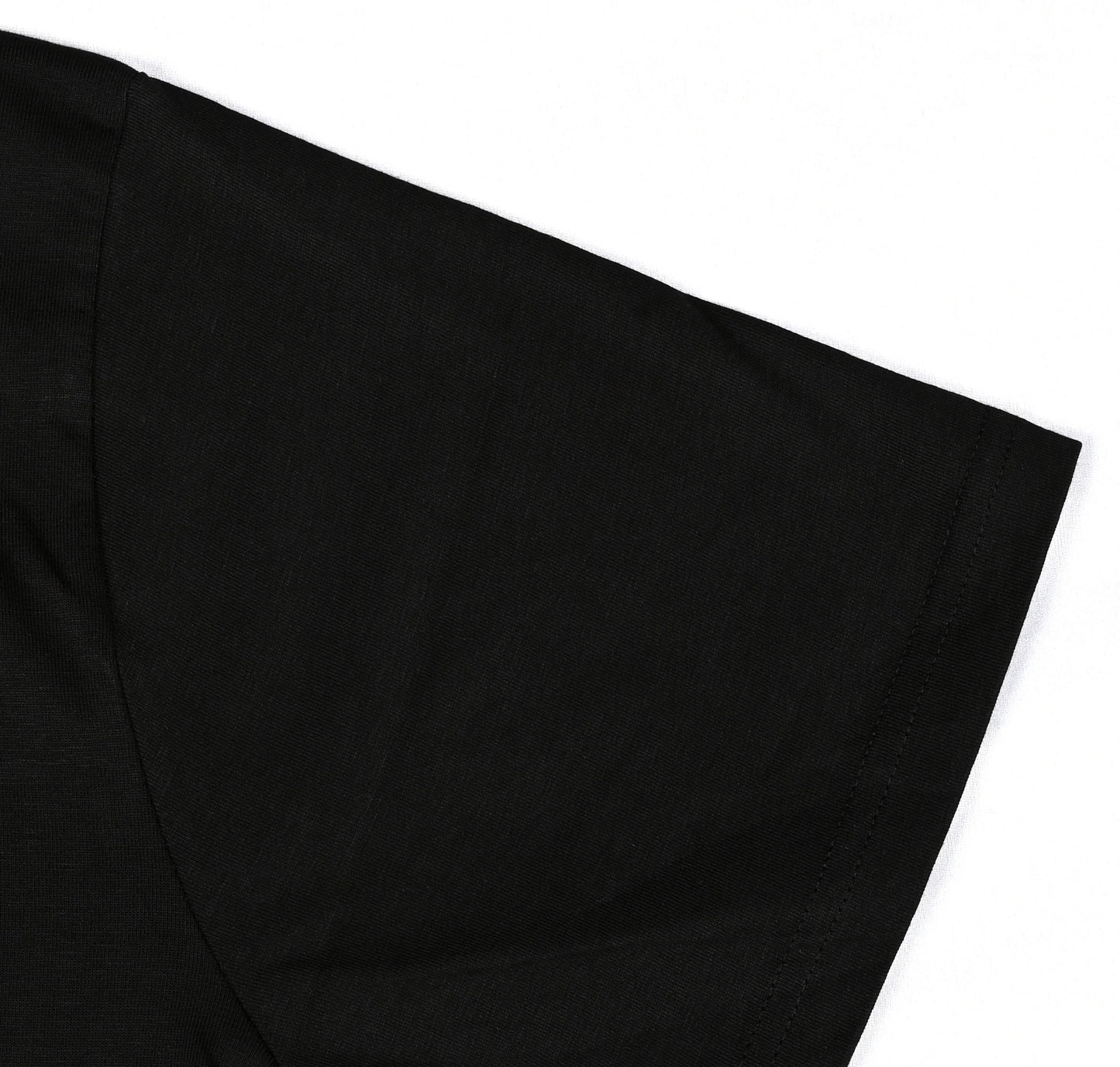 Black Printed (LESS IS MORE)  Men's Half sleeve Casual Wear Regular Fit 100% Cotton Bio-Wash T-Shirt.