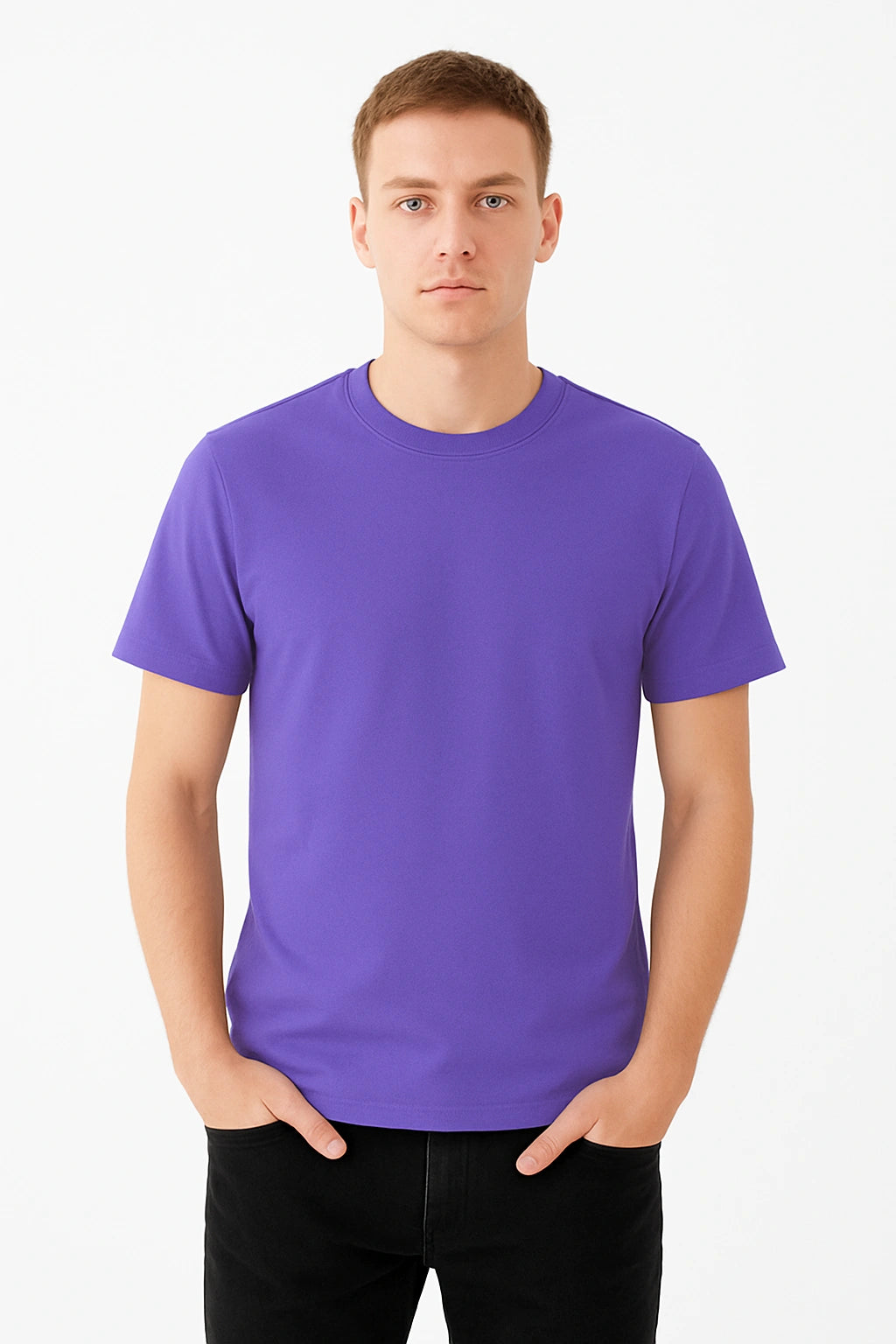 Lavendar Plain T-Shirt