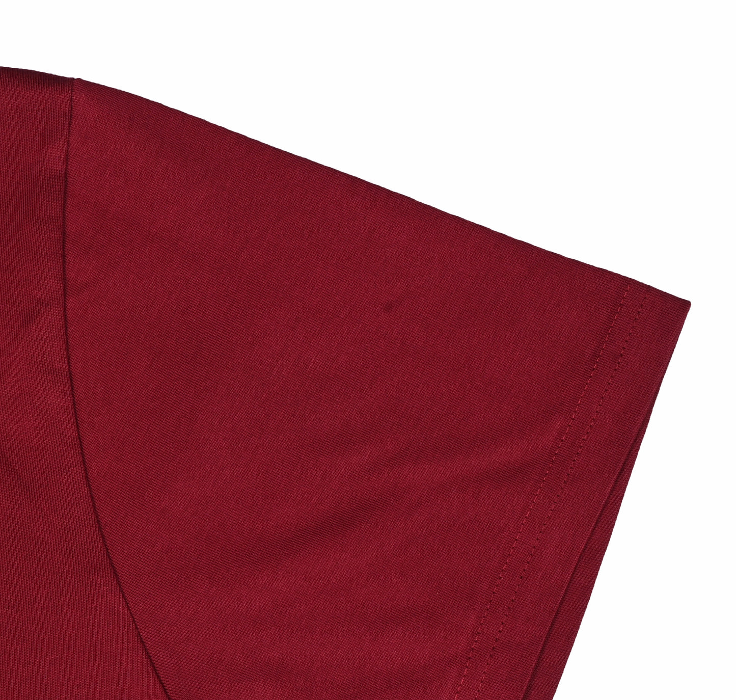 Maroon Plain Half Sleeve T-Shirt
