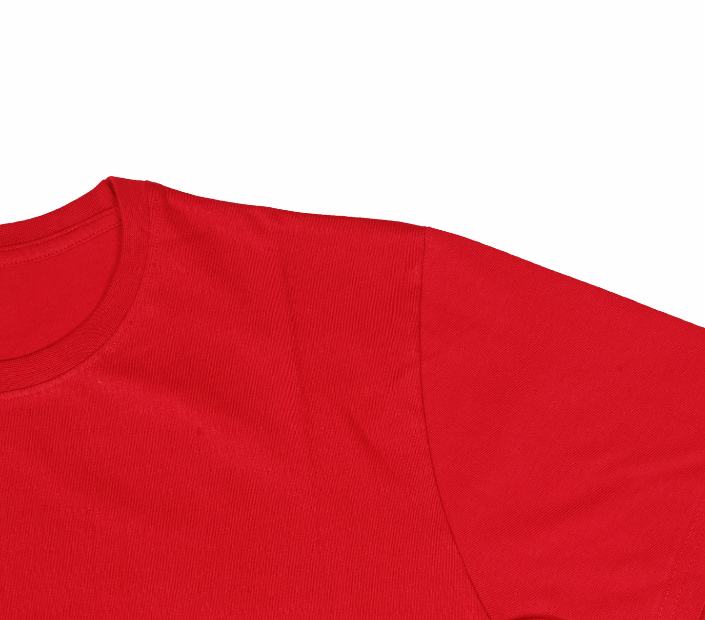 Red Plain Half Sleeve T-Shirt